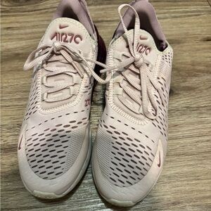 Nike Women's Air Max 270 Light Pink Athletic Shoes